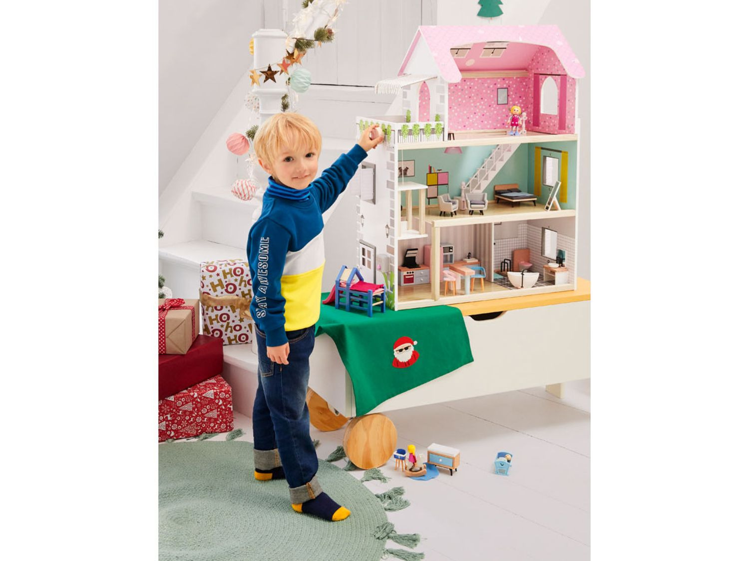 Playtive Maison De Poupees En Bois Lidl Be