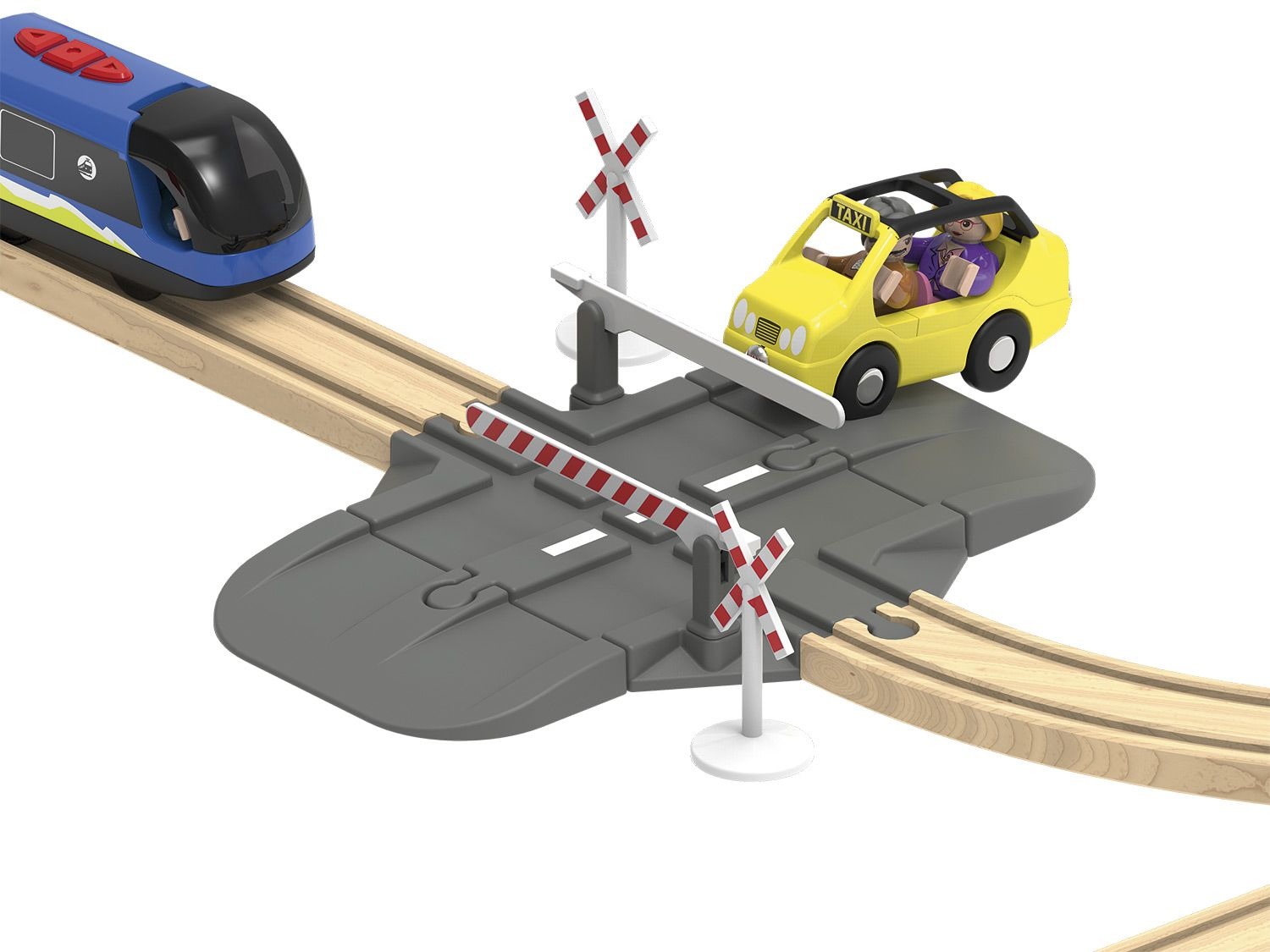 PLAYTIVE®JUNIOR Chemin de fer en bois