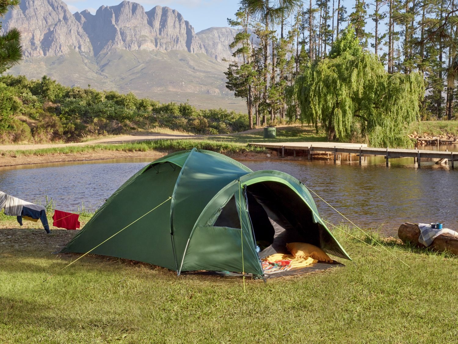 CRIVIT® Tent, 4 personen, verduisterd