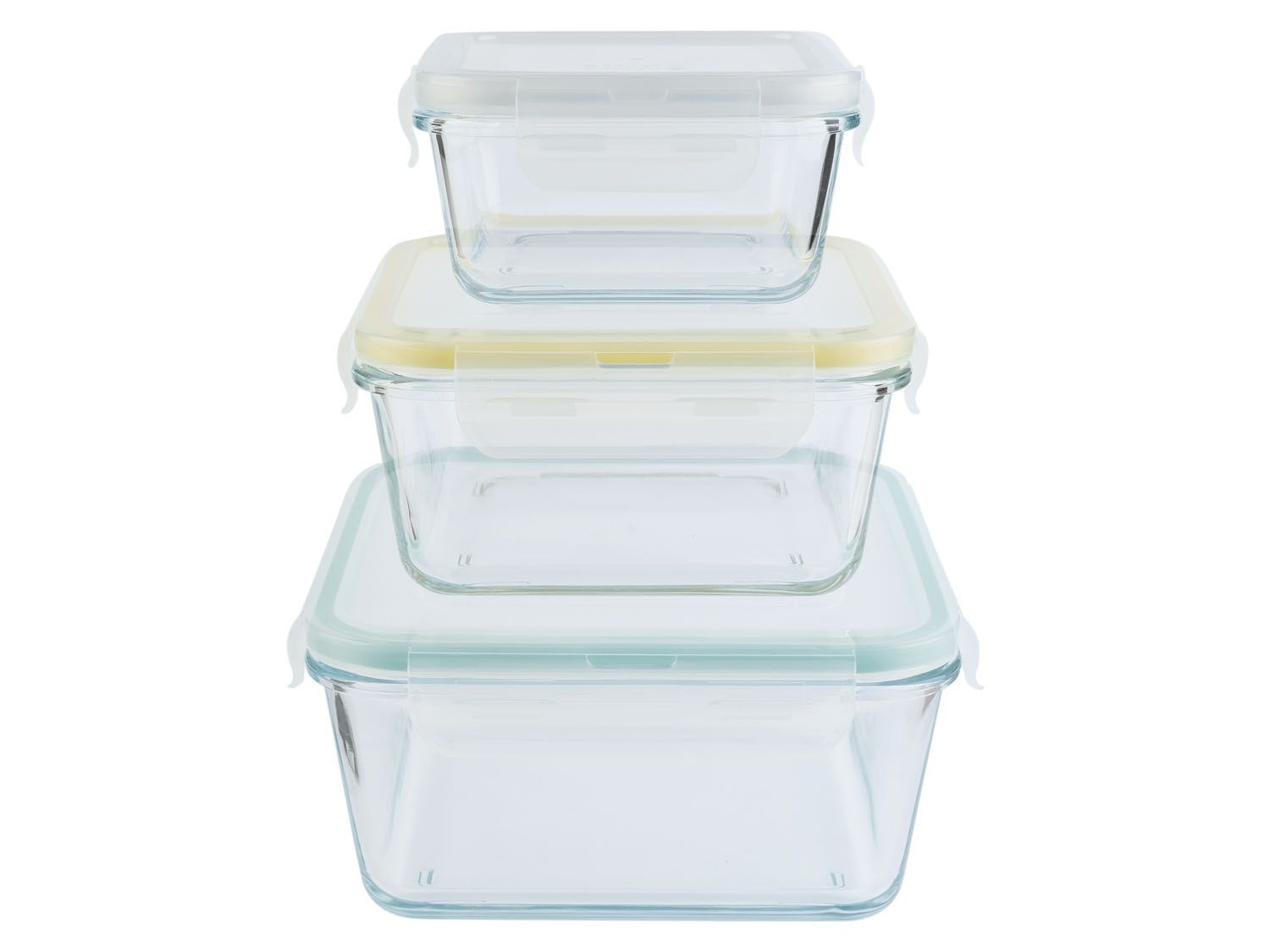 Ernesto Set De 3 Boites De Conservation En Verre Lidl Be