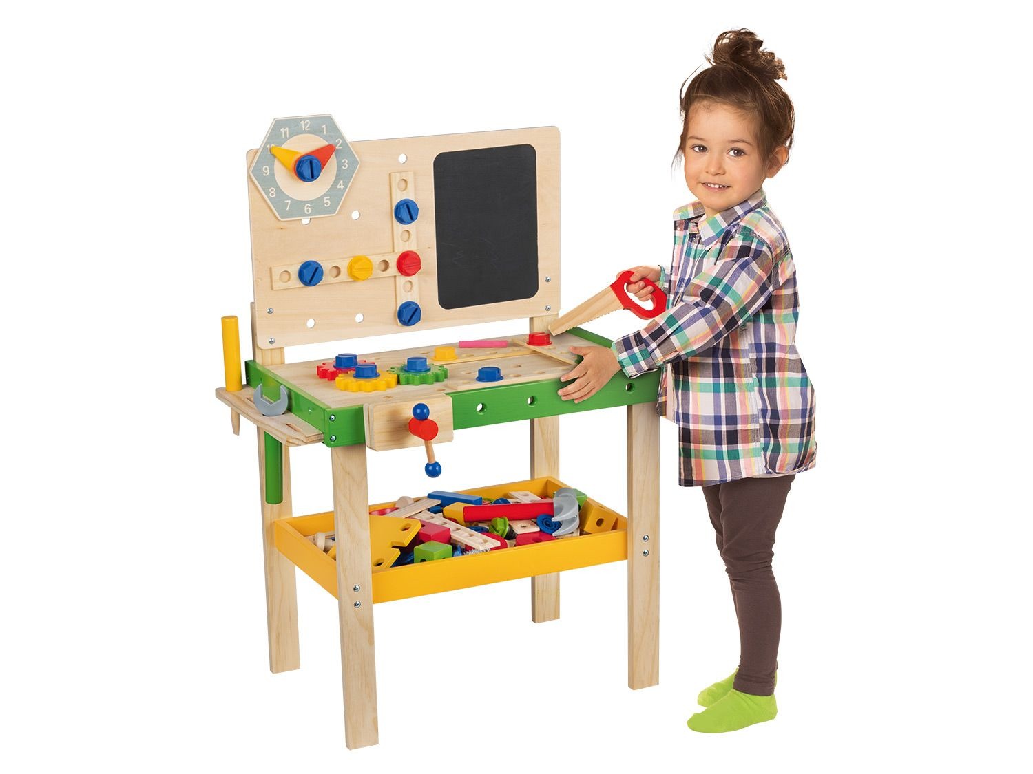 Playtive Junior Etabli En Bois Ou Chariot De Nettoyage Lidl Be