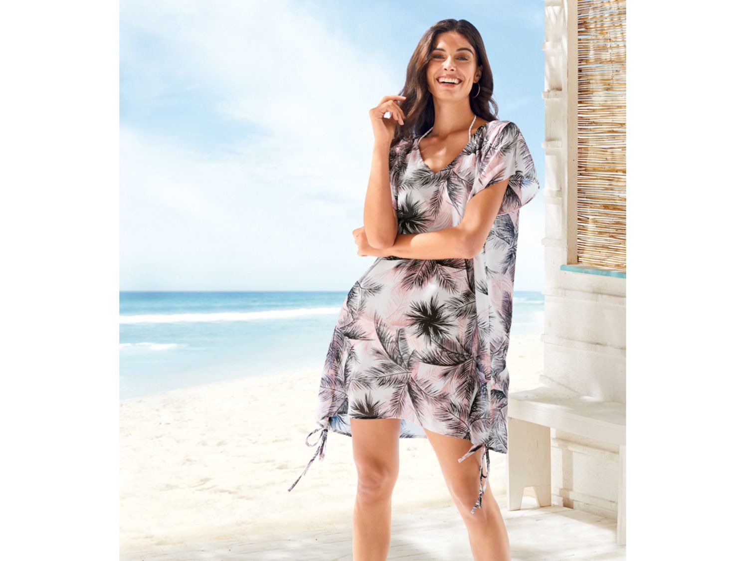 tunique transparente plage