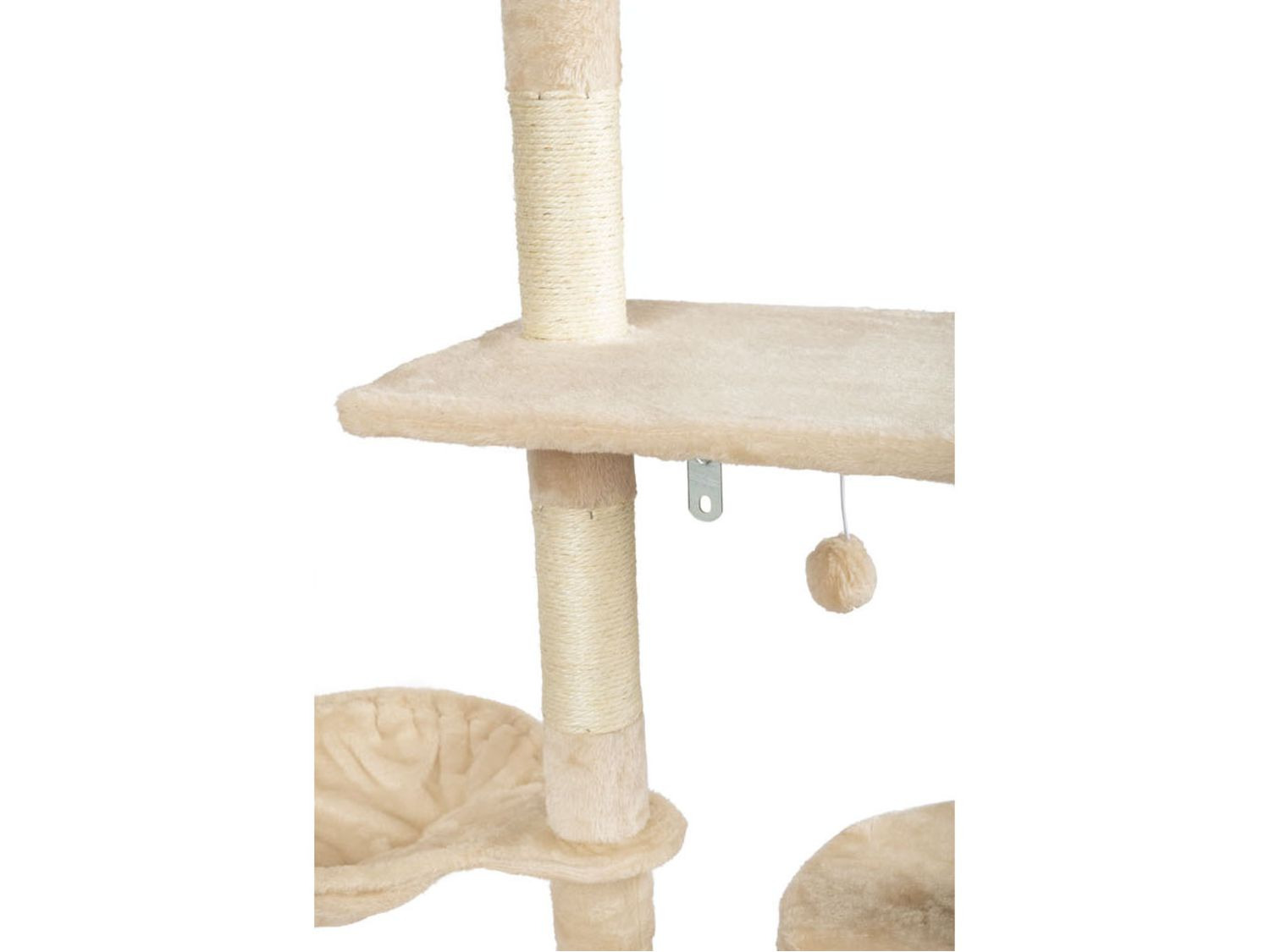 Zoofari Arbre A Chat En Sisal Et En Peluche Lidl Be