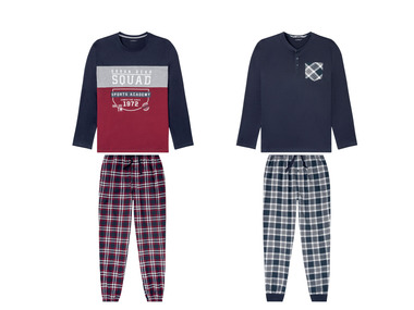 LIVERGY® Pyjama confortable avec bas en flanelle chaude