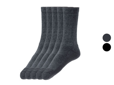 LIVERGY® Set de 5 paires de chaussettes de travail en un mélange de coton
