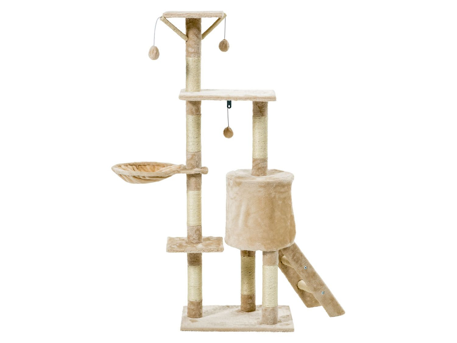 Zoofari Arbre A Chat En Sisal Et En Peluche Lidl Be