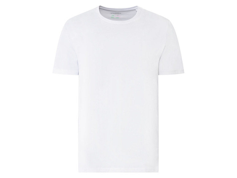 Ga naar volledige schermweergave: LIVERGY® Set van 2 T-shirts met ronde hals - afbeelding 4