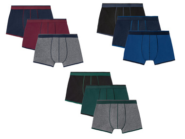 LIVERGY® Set van 3 boxershorts van een katoenmix