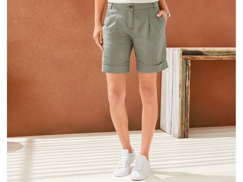 ESMARA® Short voor dames, linnen en katoen | Lidl.be