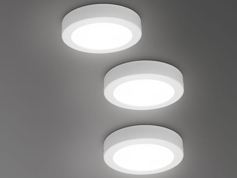 Ga naar volledige schermweergave: Livarno Home Ledplafondlamp, set van 3 - afbeelding 3