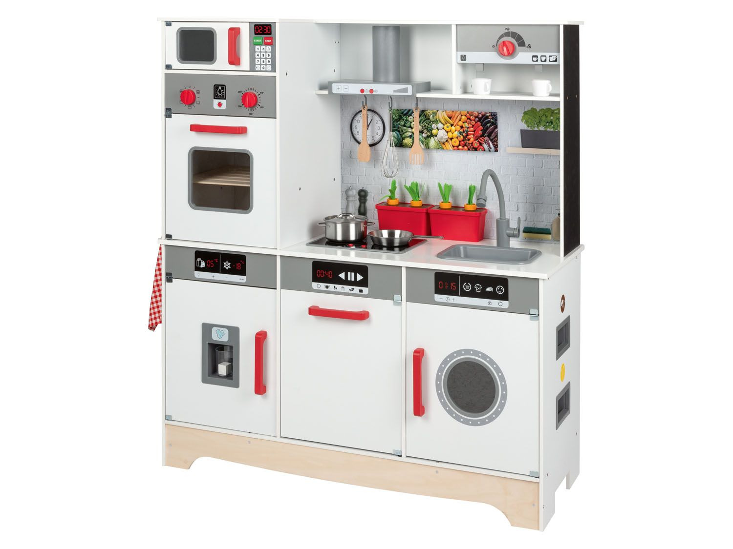 Playtive Cuisine En Bois Deluxe Lidl Be