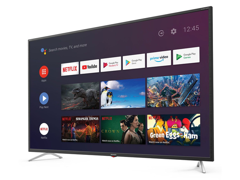 SHARP 55" smarttv, 4K Ultra HD