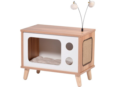 Zoofari Arbre A Chat En Sisal Et En Peluche Lidl Be