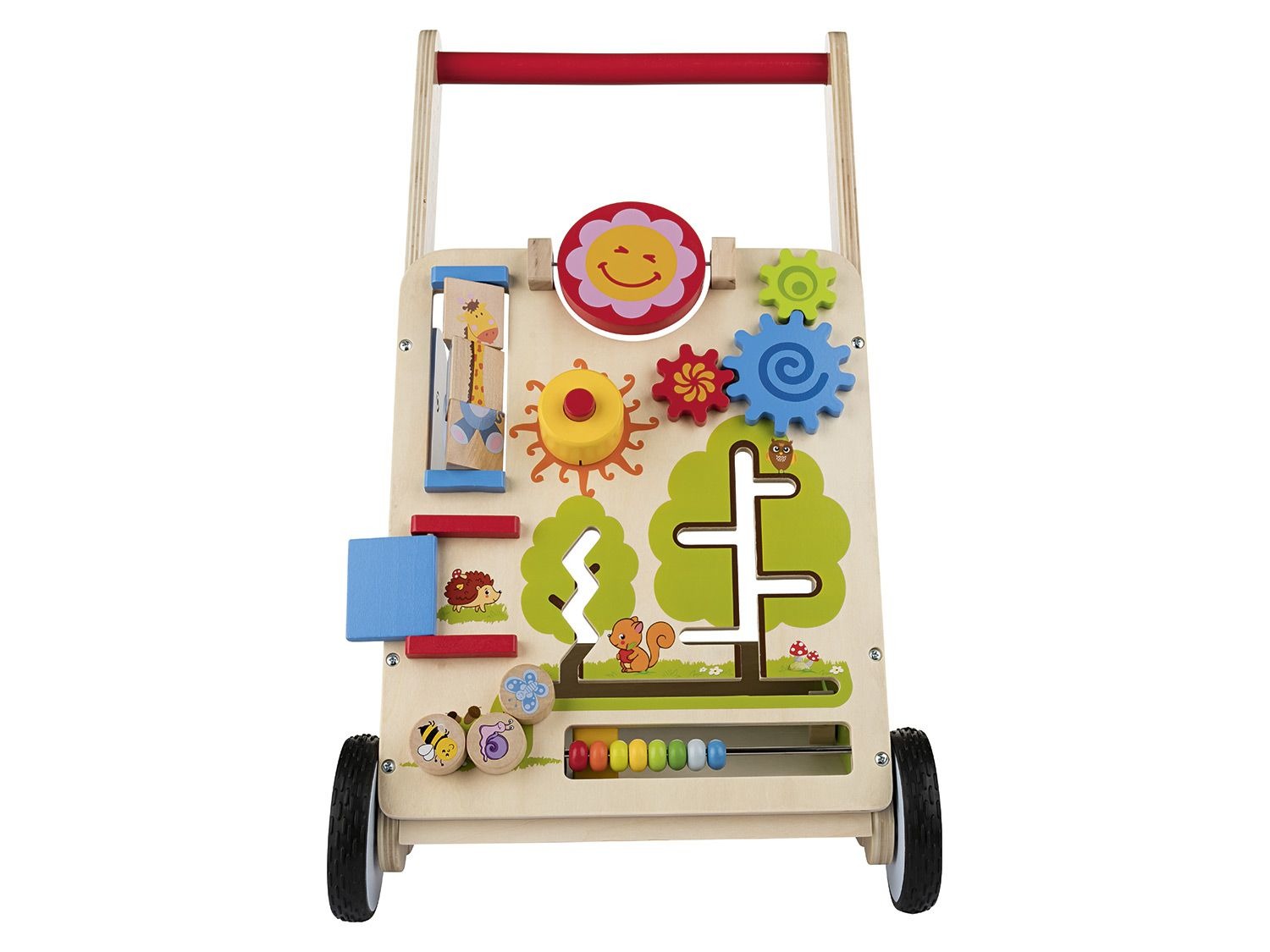 Playtive Junior Cheval A Bascule Chariot De Marche Ou Petit Velo Sans Pedale En Bois Lidl Be