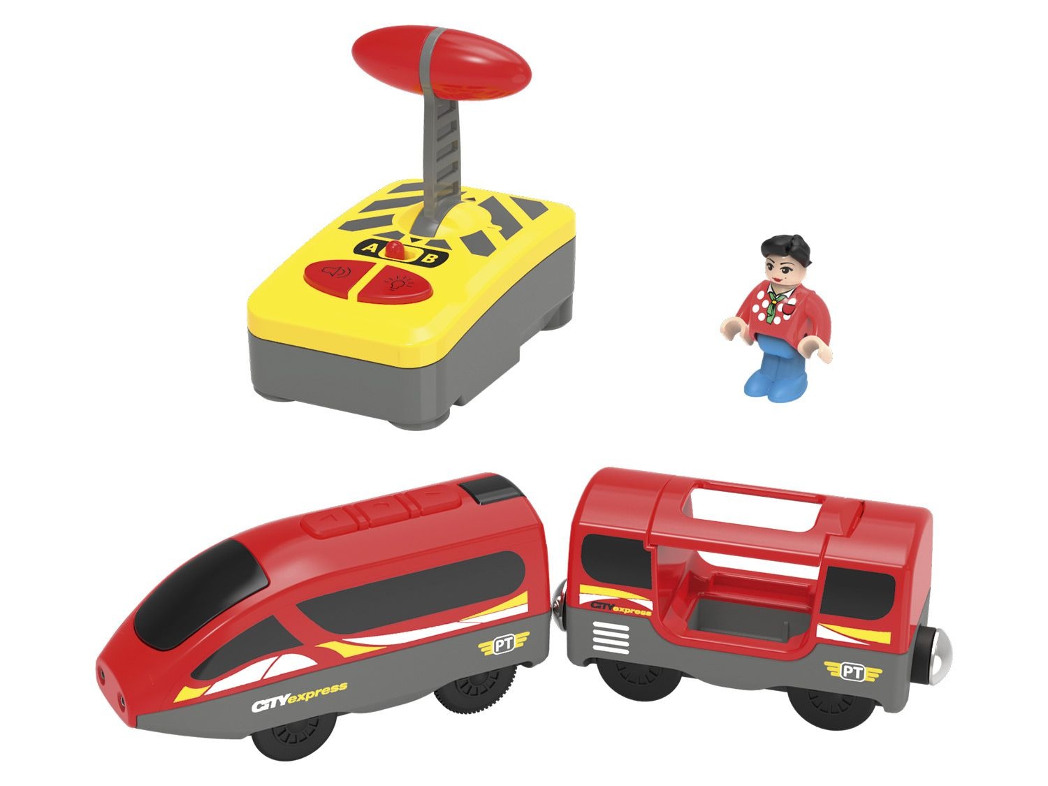 PLAYTIVE®JUNIOR Train en bois