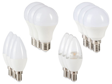 LIVARNO LUX® Ampoule à LED, set de 3, intensité variable
