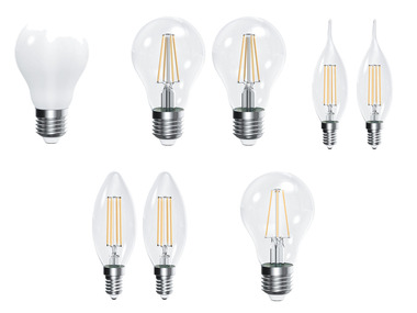 Livarno Home Ampoule LED à filament, 1 pièce ou set de 2