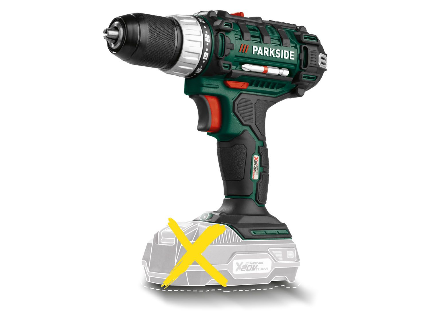 PARKSIDE® Perceusevisseuse sans fil »PABS 20Li D5«, 20 V