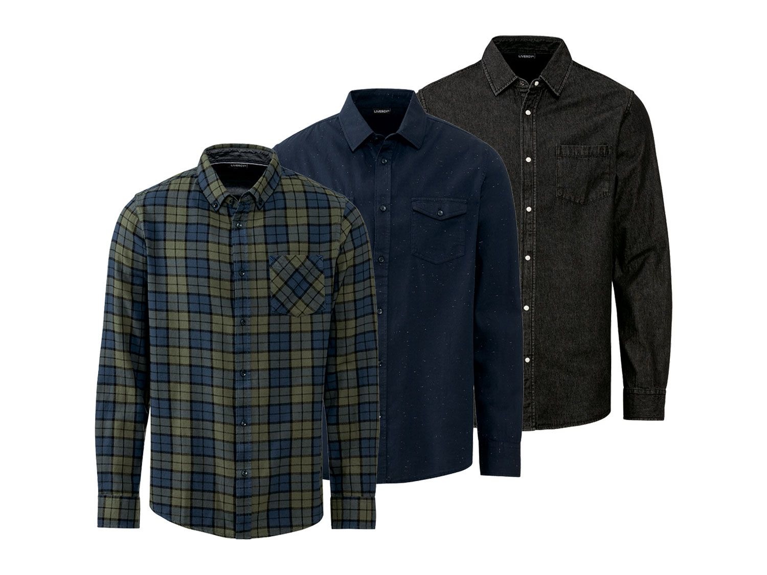 livergy chemise en flanelle pour hommes lidl be