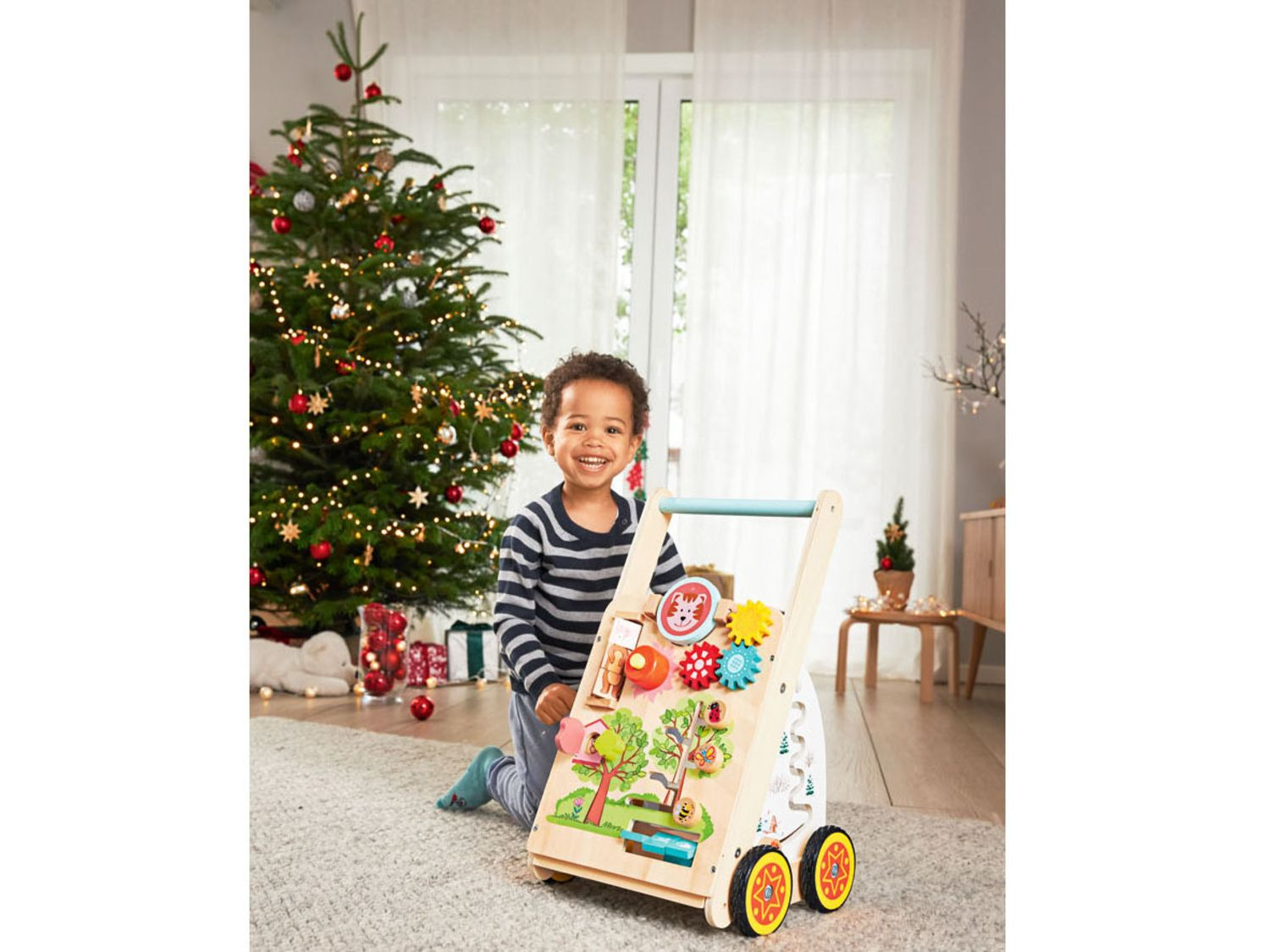Playtive Chariot De Marche En Bois Lidl Be