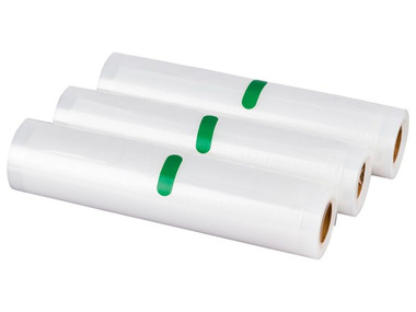 SILVERCREST® Set van 3 vacuümfolierollen, 300 x 20 cm, BPA-vrij