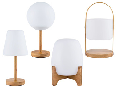 Livarno Home Lampe de table à LED sans fil, luminosité réglable