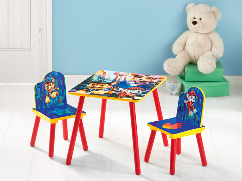 Ga naar volledige schermweergave: Kindertafel met 2 stoelen Paw Patrol - afbeelding 5