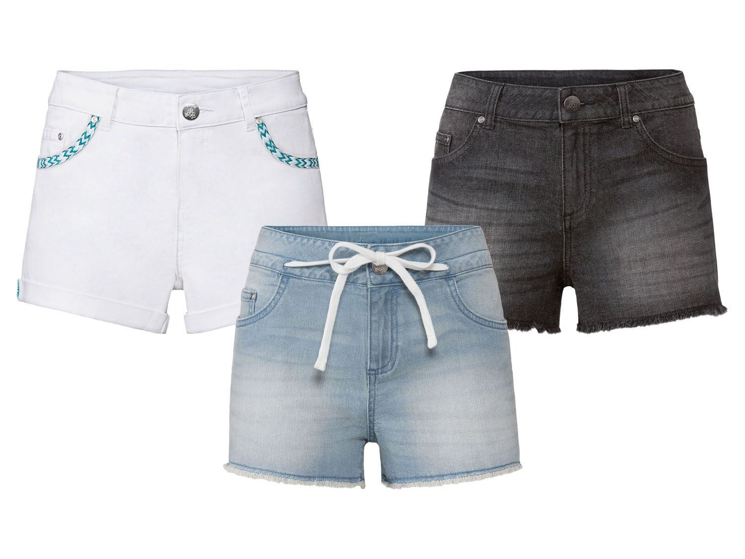 ESMARA® Short met smalle snit van een katoenmix