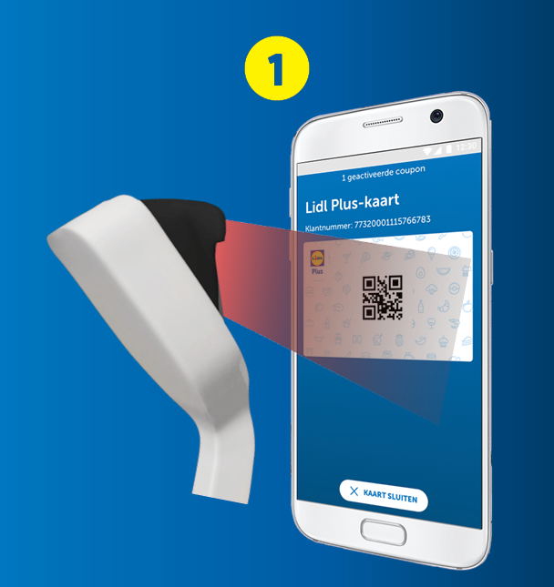 1. Scan je Lidl Plus-app