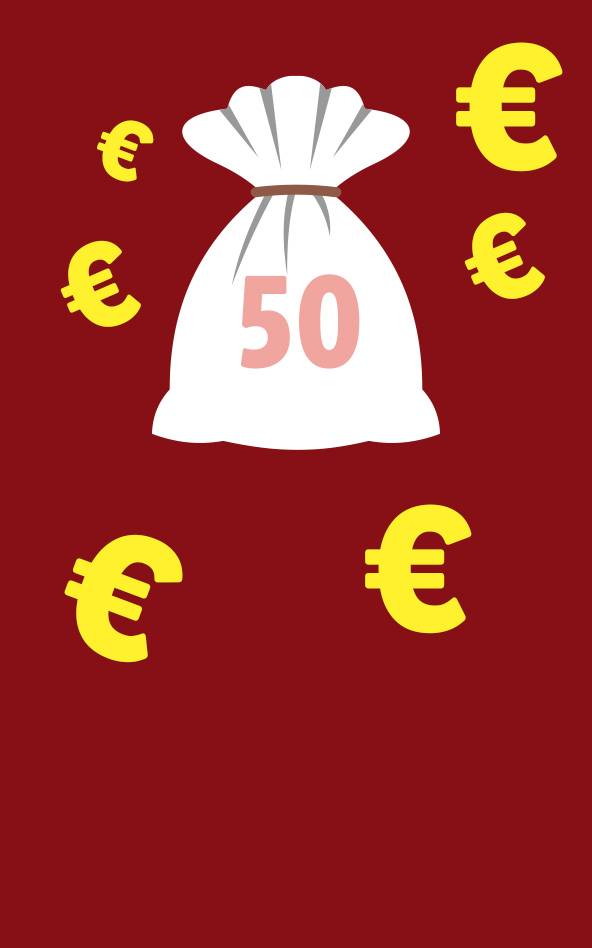  Onder € 50