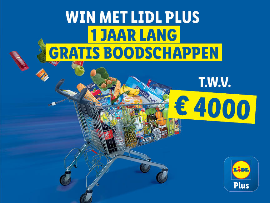 Win 1 jaar lang gratis boodschappen!