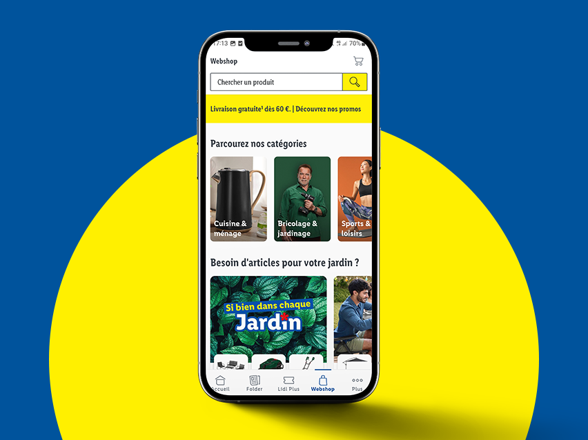Lidl webshop: Articles de cuisine, jardinage et sport.
