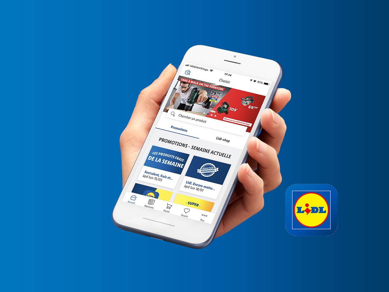 Vous utilisez déjà l'application Lidl ?