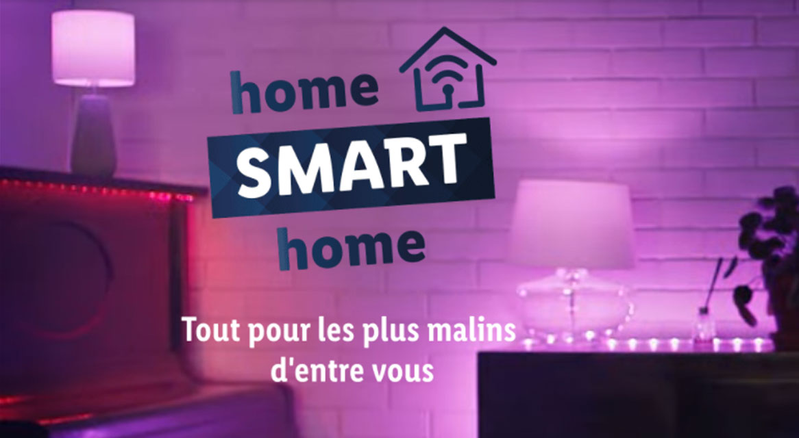 Éclairage et décoration intelligents pour la maison.