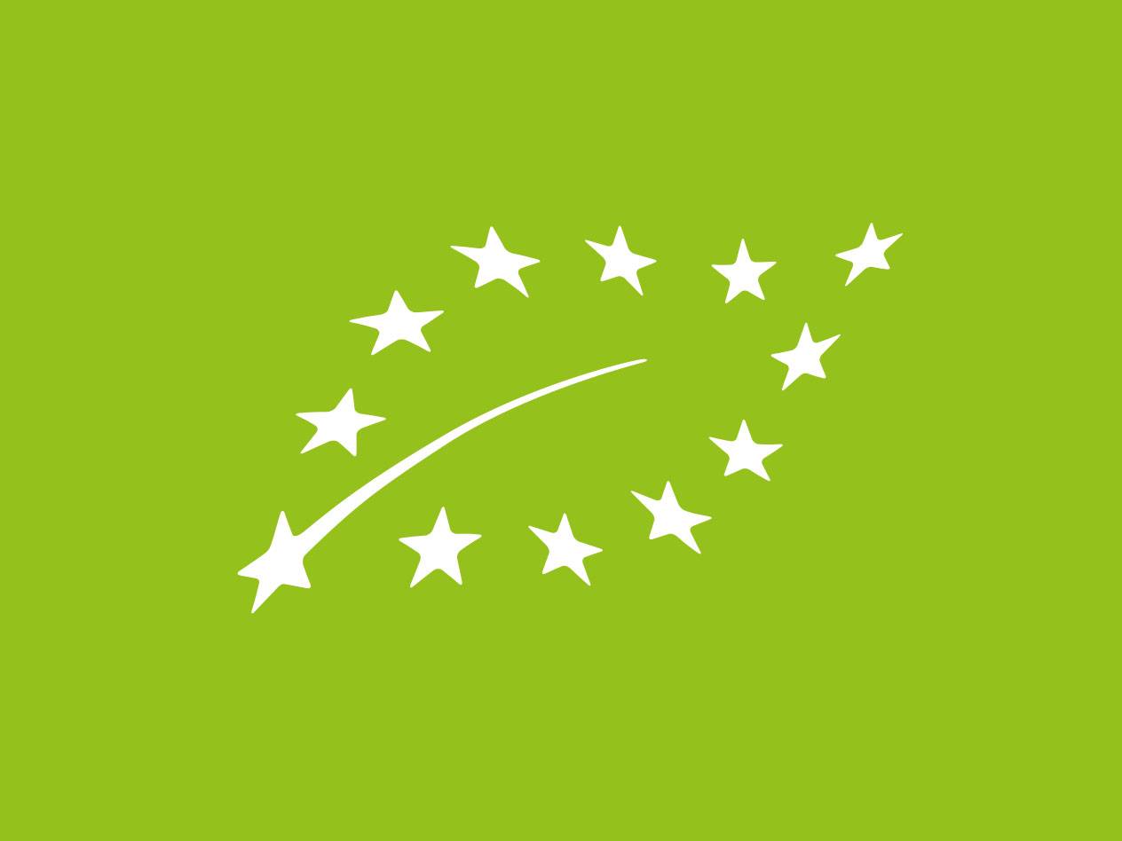Je herkent ze aan het Europees biolabel: