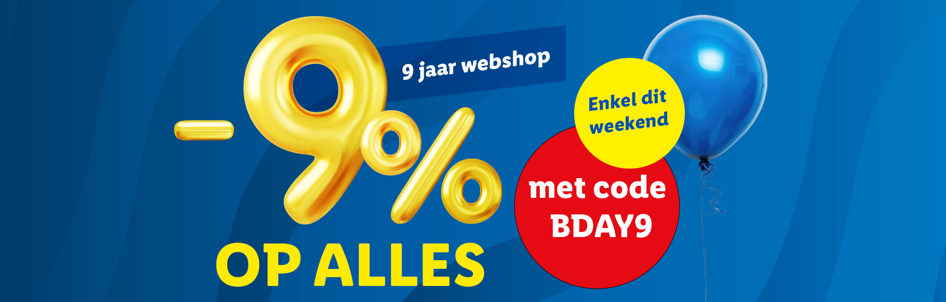Verjaardag webshop