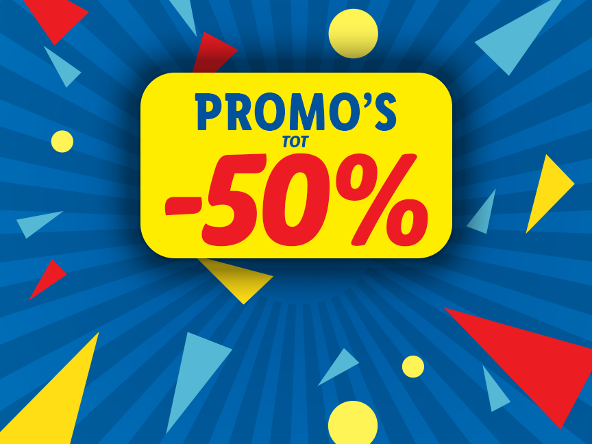 … of liefst 50% korting?