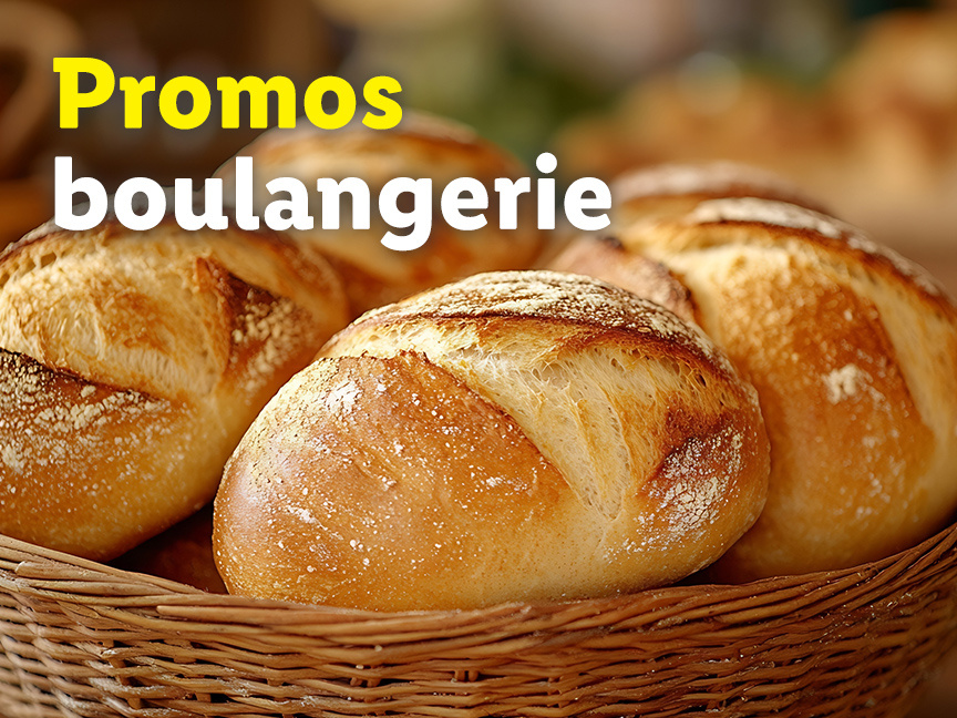 Promos boulangerie : petits pains