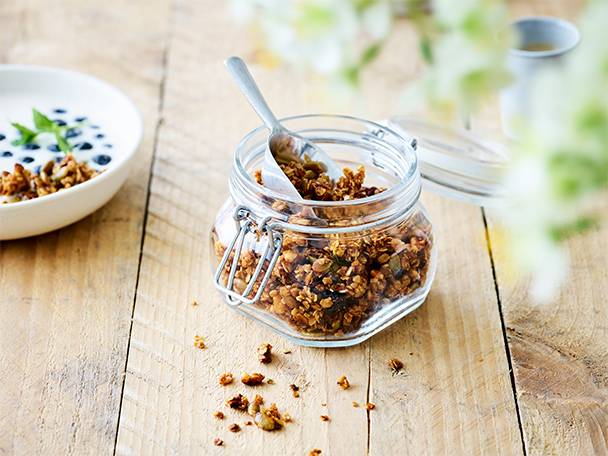 Homemade granola