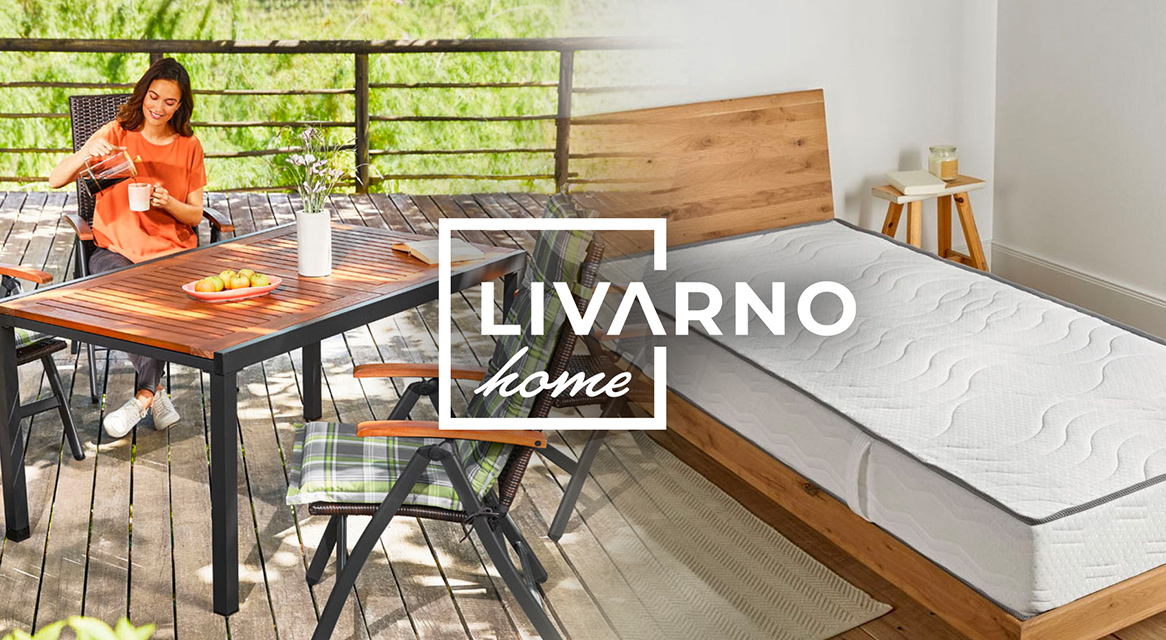 Meubles de jardin et matelas LIVARNO Home.