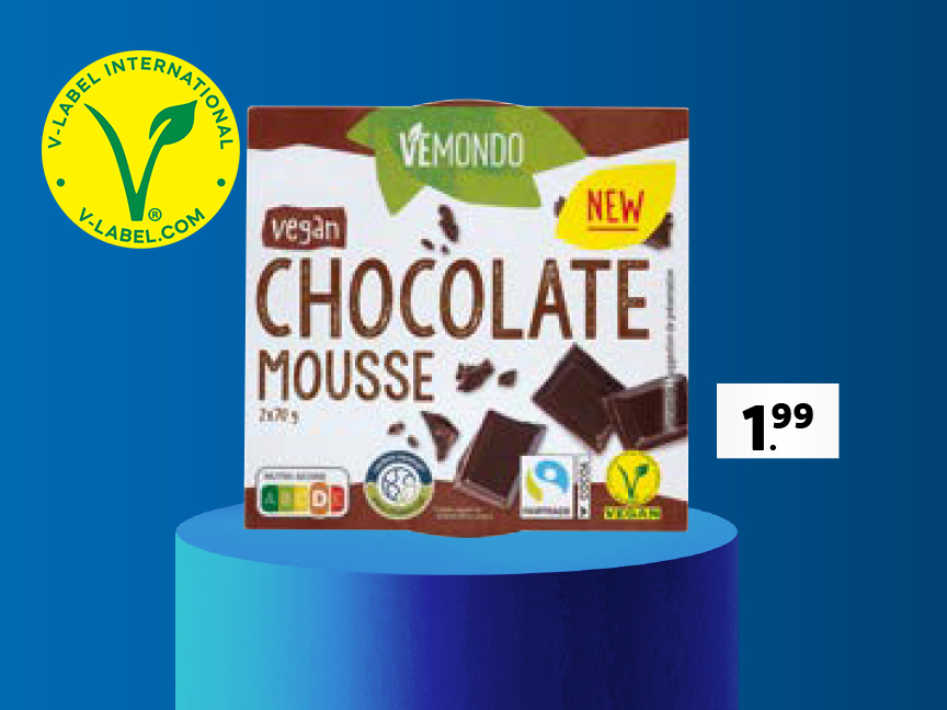 Vegan chocomousse