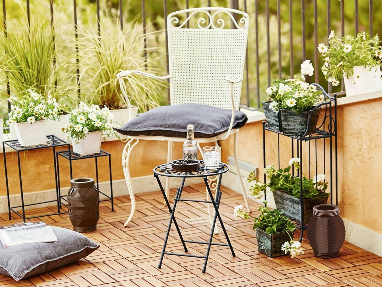 Accessoires de jardin - Une terrasse ou un balcon de caractère