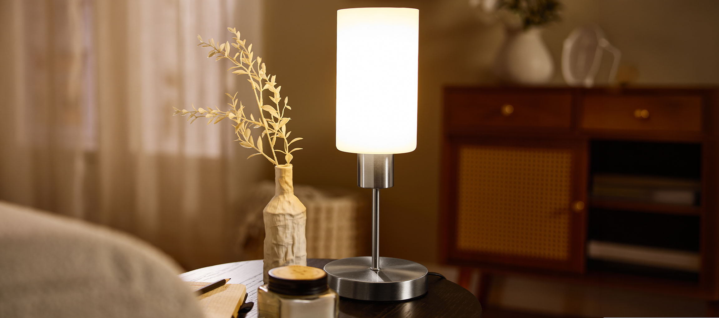 Lot De 2 Arbres Lumineux LED Livarno Lux – IP44 Intérieur/extérieur Avec Minuterie