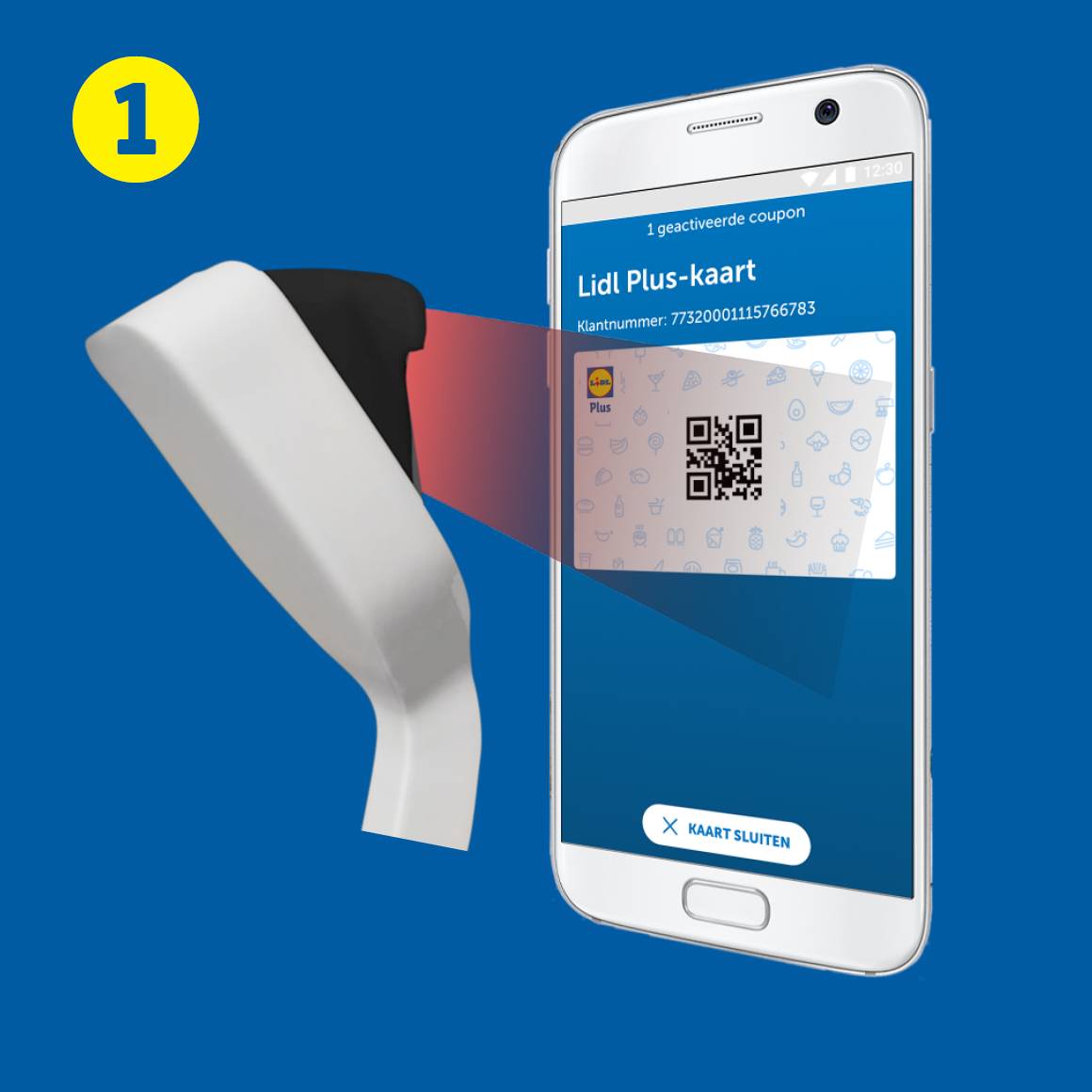 1. Scan je Lidl Plus-app
