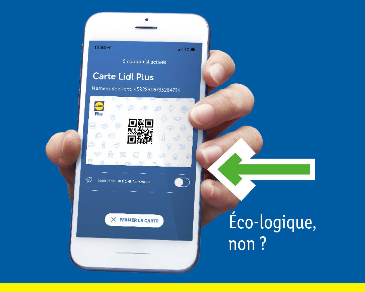 Des prix encore plus avantageux avec l'app Lidl Plus