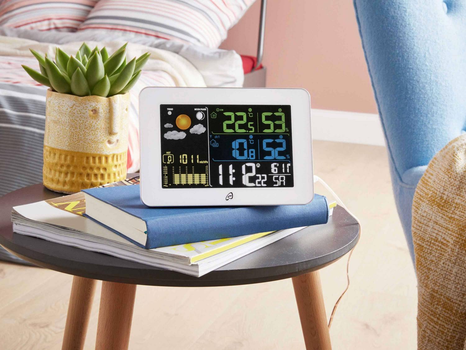 Acheter l’horloge et station météo Auriol en ligne | Lidl.be